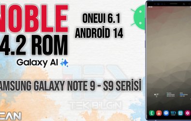 Noble 4.2 CALABRIA III - Android 14 OneUI 6.1 | Samsung Galaxy S9 / S9+ / Note 9 Rom