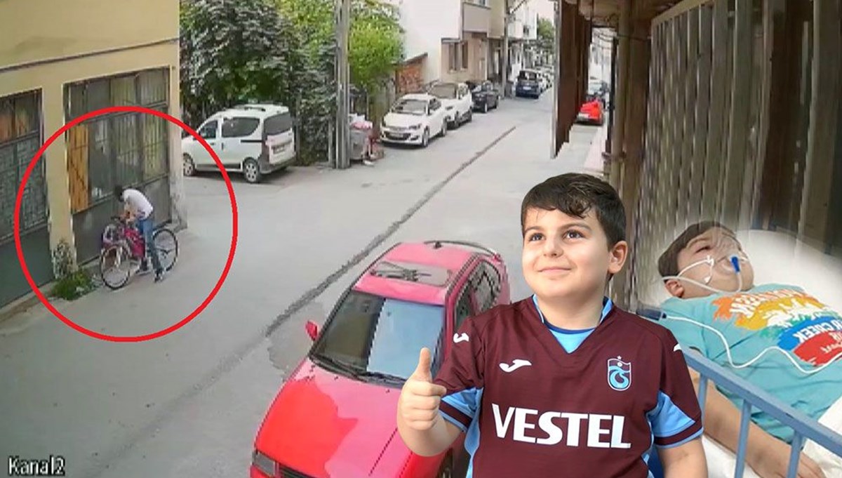 Biber gazlı saldırıya uğrayan küçük Yusuf'un Trabzonspor maçı heyecanı