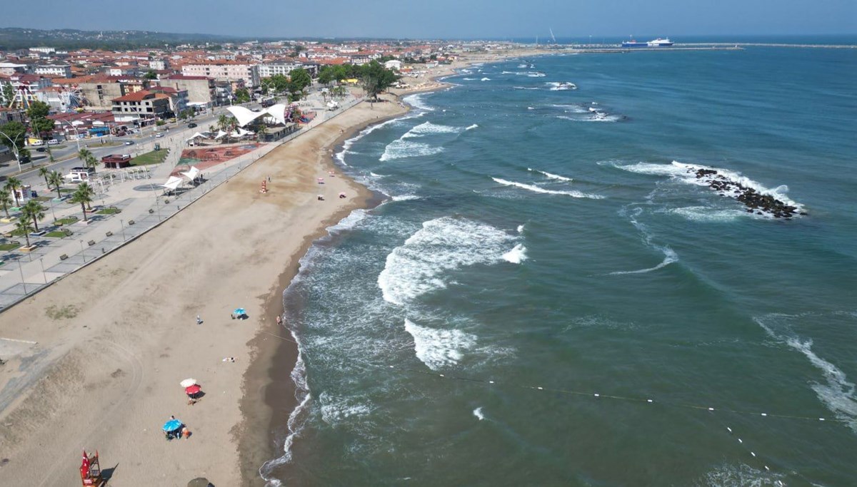 Sakarya sahillerinde denize girişler yasaklandı