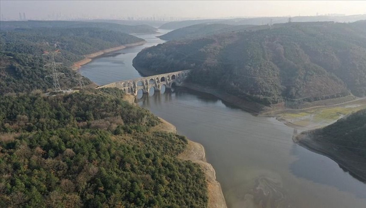 İstanbul'un barajlarındaki doluluk oranı düşüyor