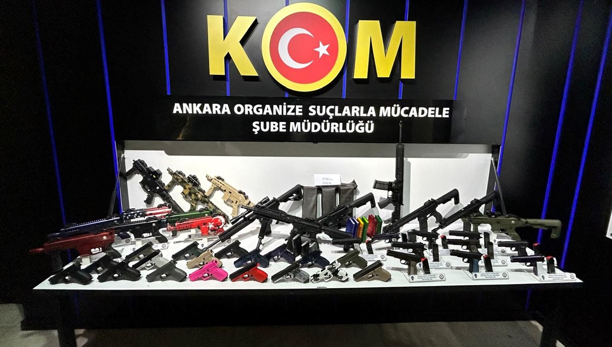 Ankara'da silah kaçakçılığı operasyonu: 5 gözaltı