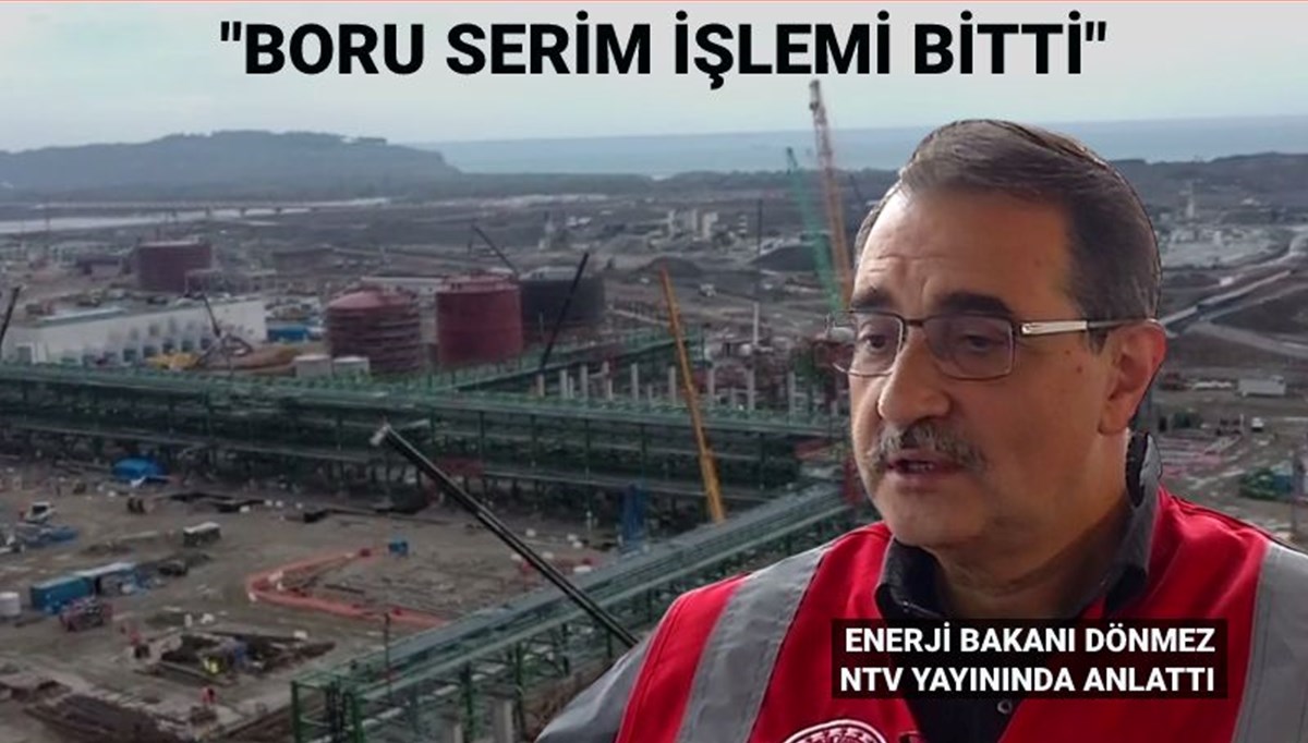 NTV özel | Enerji Bakanı Fatih Dönmez'den Karadeniz gazı açıklaması