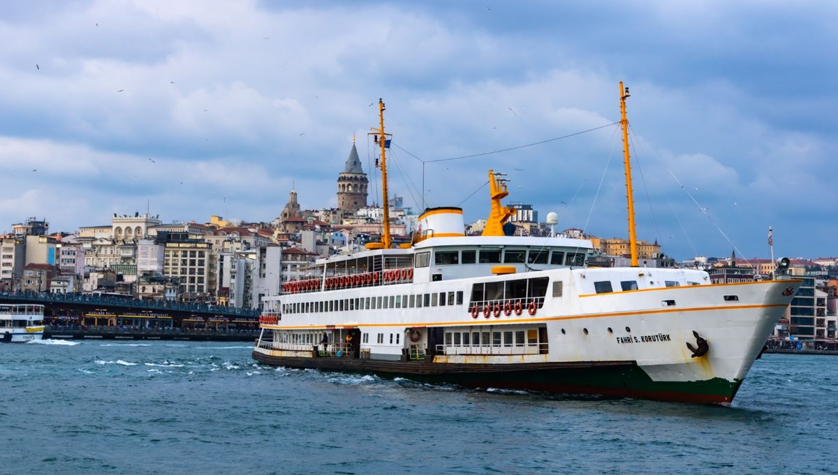 İstanbul'da hafta sonu bazı vapur seferleri yapılamayacak