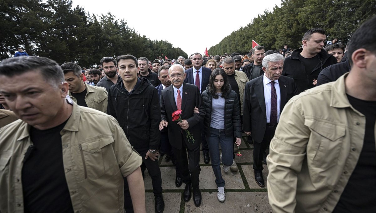 Kılıçdaroğlu, Anıtkabir'i ziyaret etti