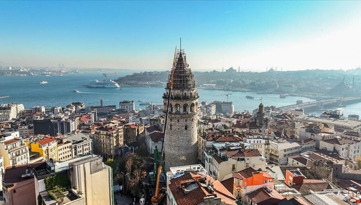 Galata Kulesi ziyarete kapandı