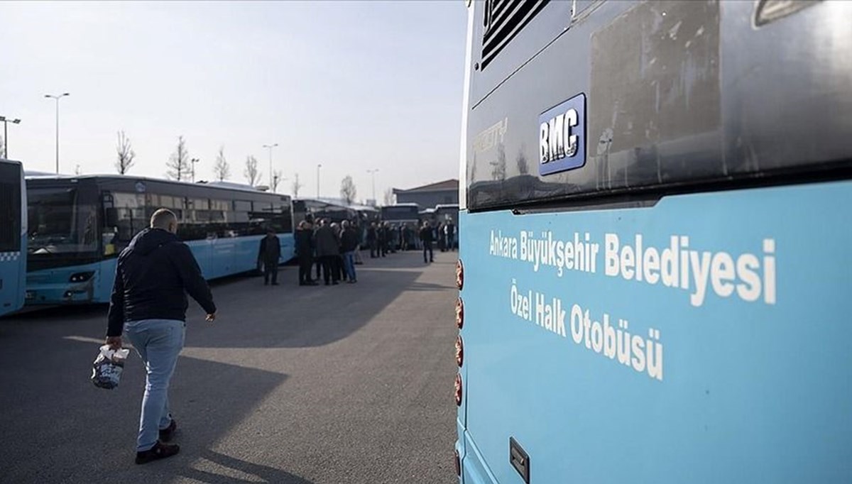 Ankara'da özel halk otobüslerinden ücretsiz yolcu kararı