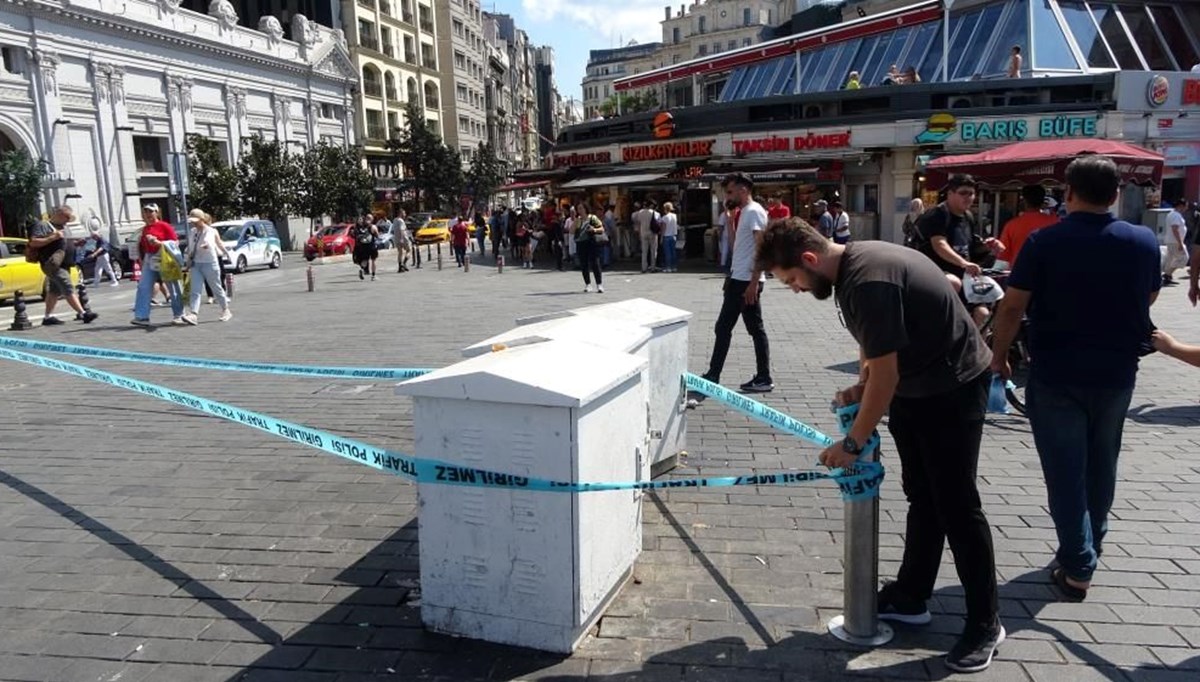 Taksim Meydanı’nda İzmir’deki faciayı hatırlatan görüntü