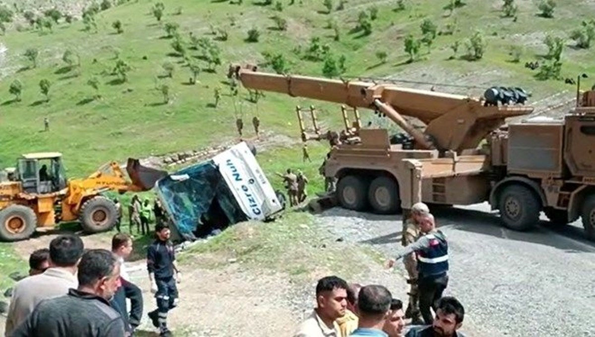 Şırnak'ta 2 askerin şehit olduğu kazada aracın sürücüsü tutuklandı