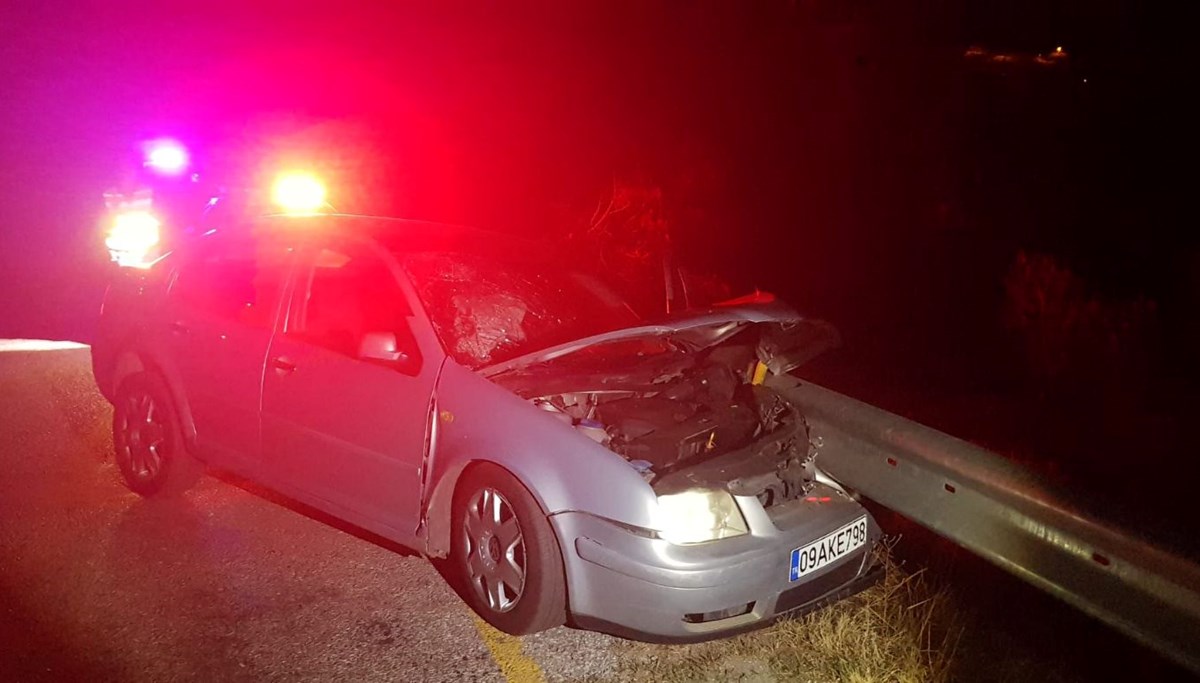 Aydın'da feci kaza: 1 ölü, 1 yaralı