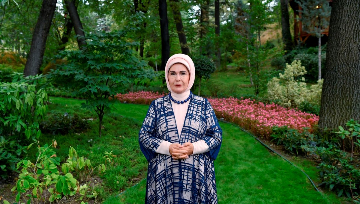 Emine Erdoğan'dan Kiev'deki Lider Eşleri Zirvesi'ne mesaj: 