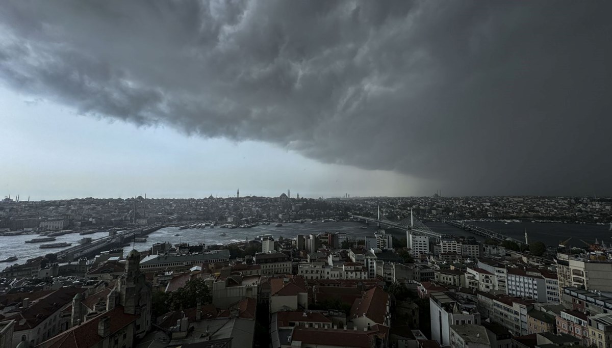 Ani sel, yıldırım, dolu ve yerel fırtına: Meteoroloji İstanbul’un 4 ilçesini uyardı