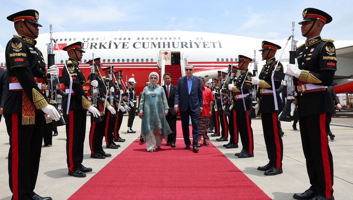 Cumhurbaşkanı Erdoğan Endonezya'da