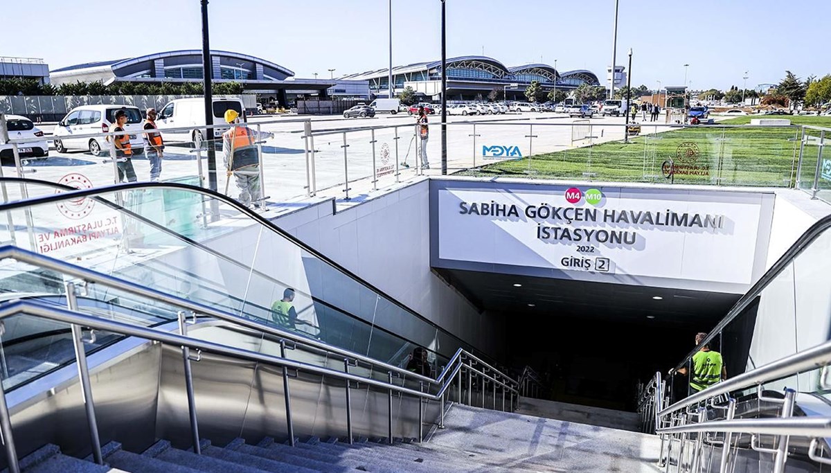 Kadıköy-Sabiha Gökçen Havalimanı metro hattında seferlere düzenleme