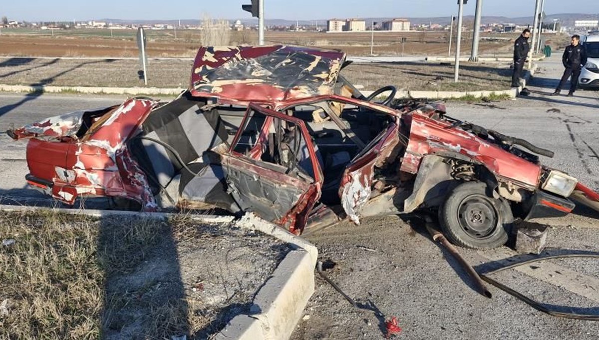 Çorum'da feci kaza: 1 ölü