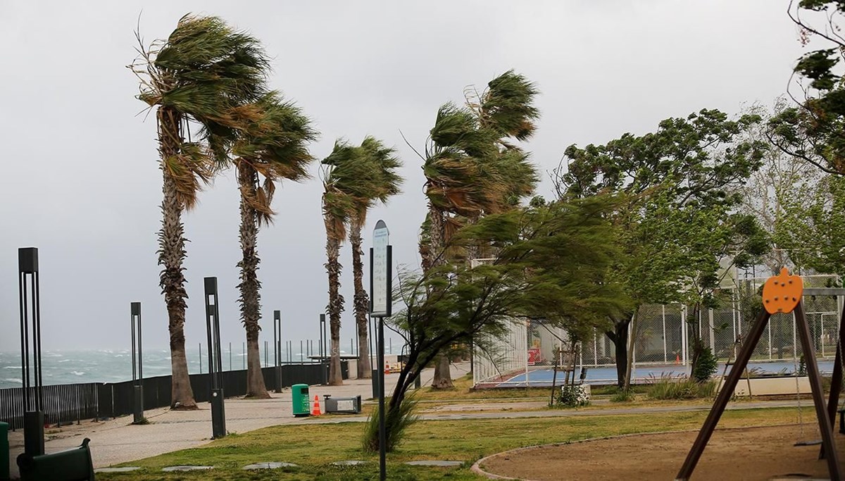 Yurdu fırtına vurdu: Antalya’da rüzgarın hızı 118 kilometreye ulaştı, İstanbul ve Ankara’da ağaçlar devrildi