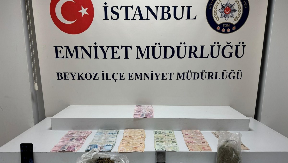 Beykoz'da uyuşturucu operasyonu: 5 kişi yakalandı