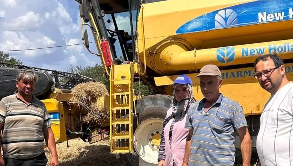 Muğla'dan buğday hasadı! Çiftçiler anız yakımı konusunda uyarılıyor