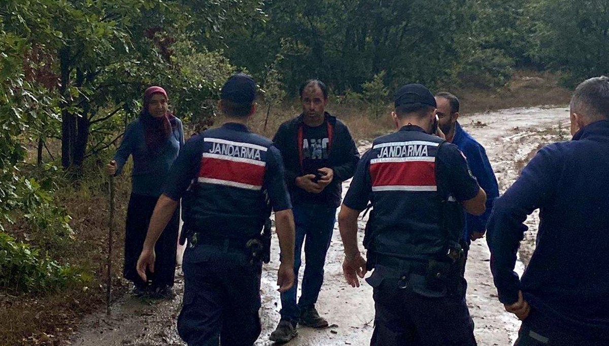 Mantar toplamaya gittikleri ormanda kaybolan çifti, jandarma buldu