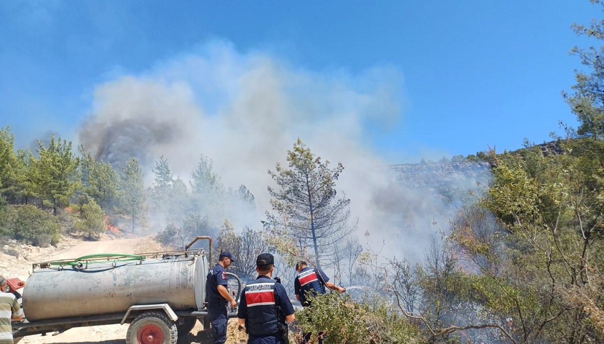 Adana ve Çanakkale'de orman yangını: Ekiplerin müdahalesi sürüyor