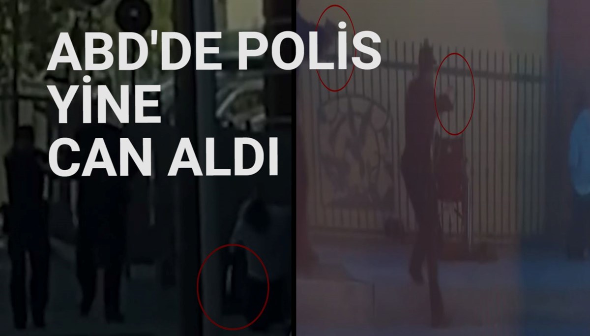 Elinde bıçak olan ampute şüpheliyi 10 kez ateş ederek öldürdüler