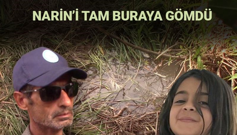 İtirafçı Nevzat Bahtiyar, Narin'i gömdüğü yeri gösterdi