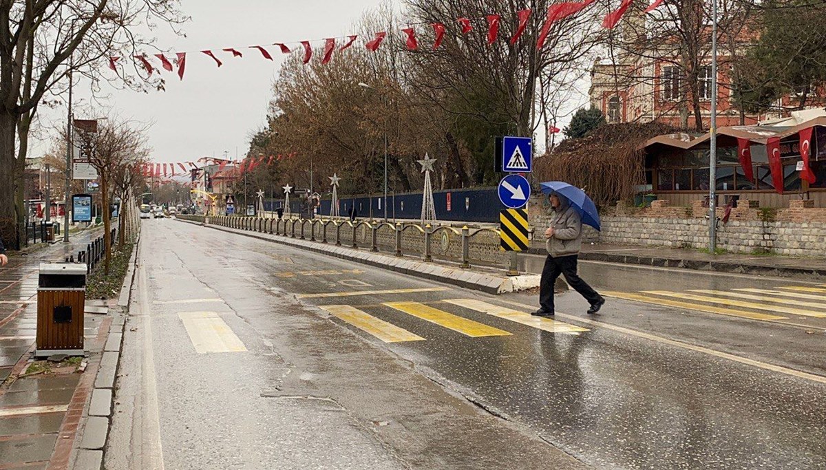 Trakya'da yağış ve kuvvetli rüzgar