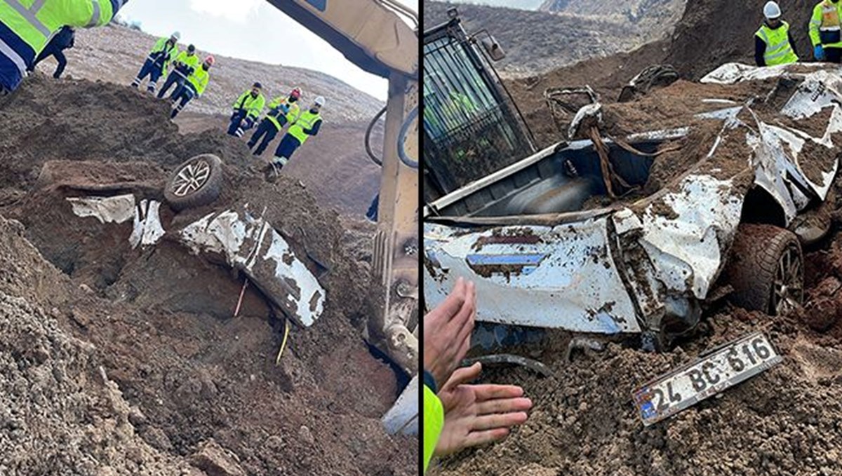 Erzincan İliç'te maden faciası | Toprak altında kalan pikap bulundu