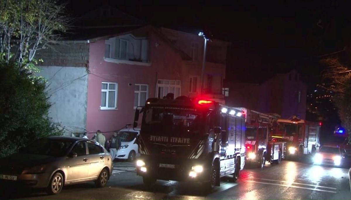 Beykoz'da çatıda yangın: Ekipler müdahale etti