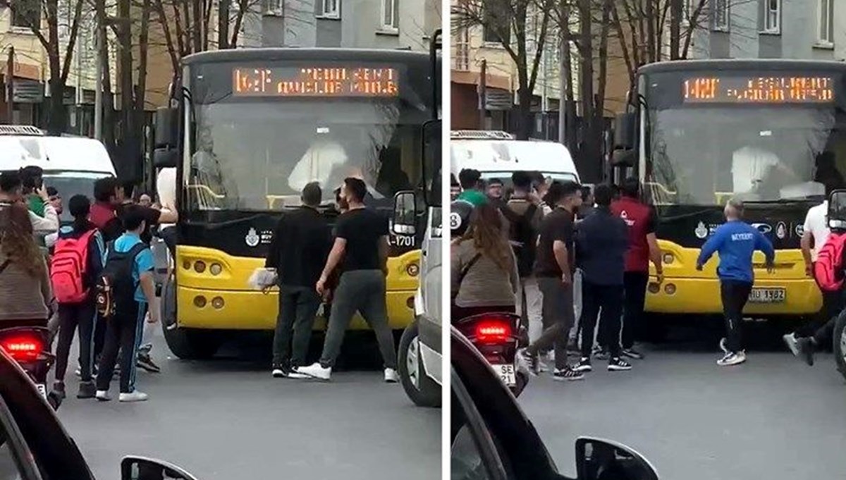 Avcılar'da yol tartışması: İETT şoförüne yumruklu saldırı