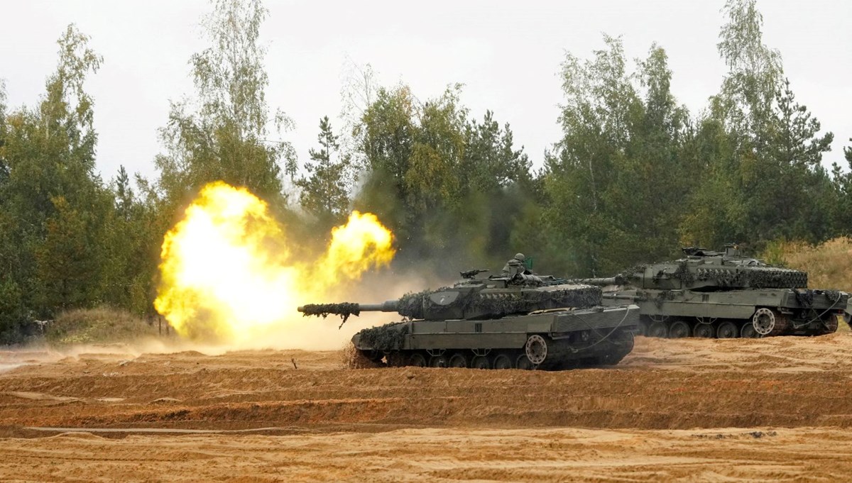 Almanya'nın Ukrayna'ya tank vermek için ön koşul sunduğu iddia edildi