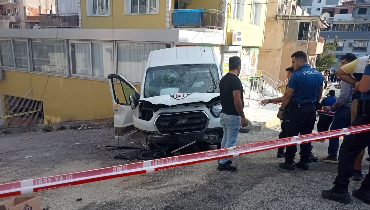 Freni patlayan işçi servisi yokuş aşağı sürüklendi: 7 yaralı