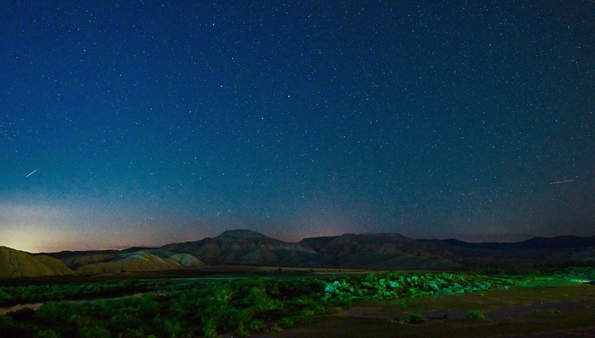 Ankara'da Perseid meteor yağmuru