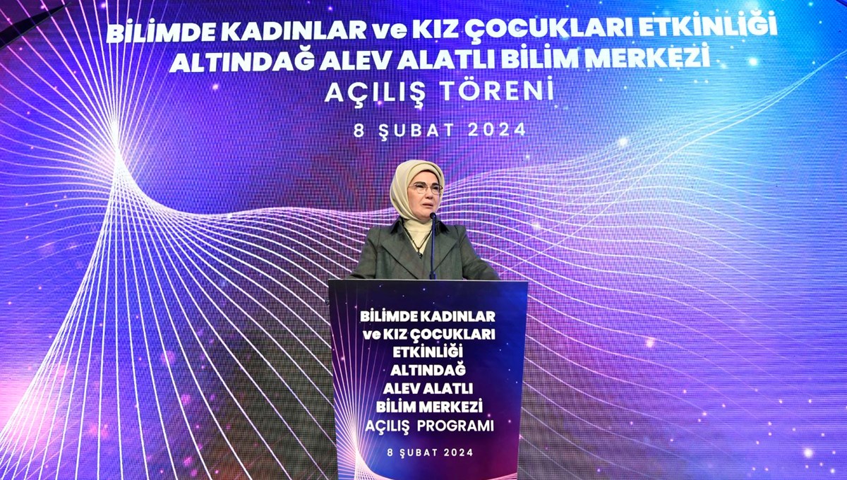 Emine Erdoğan, Alev Alatlı Bilim Merkezi'nin açılışını yaptı | 