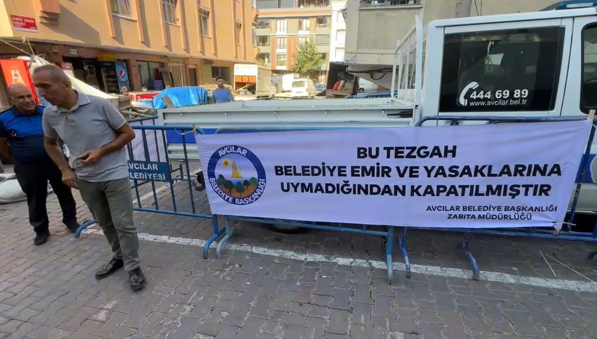 Müşterisine kötü davranan pazarcıya tezgah yasağı