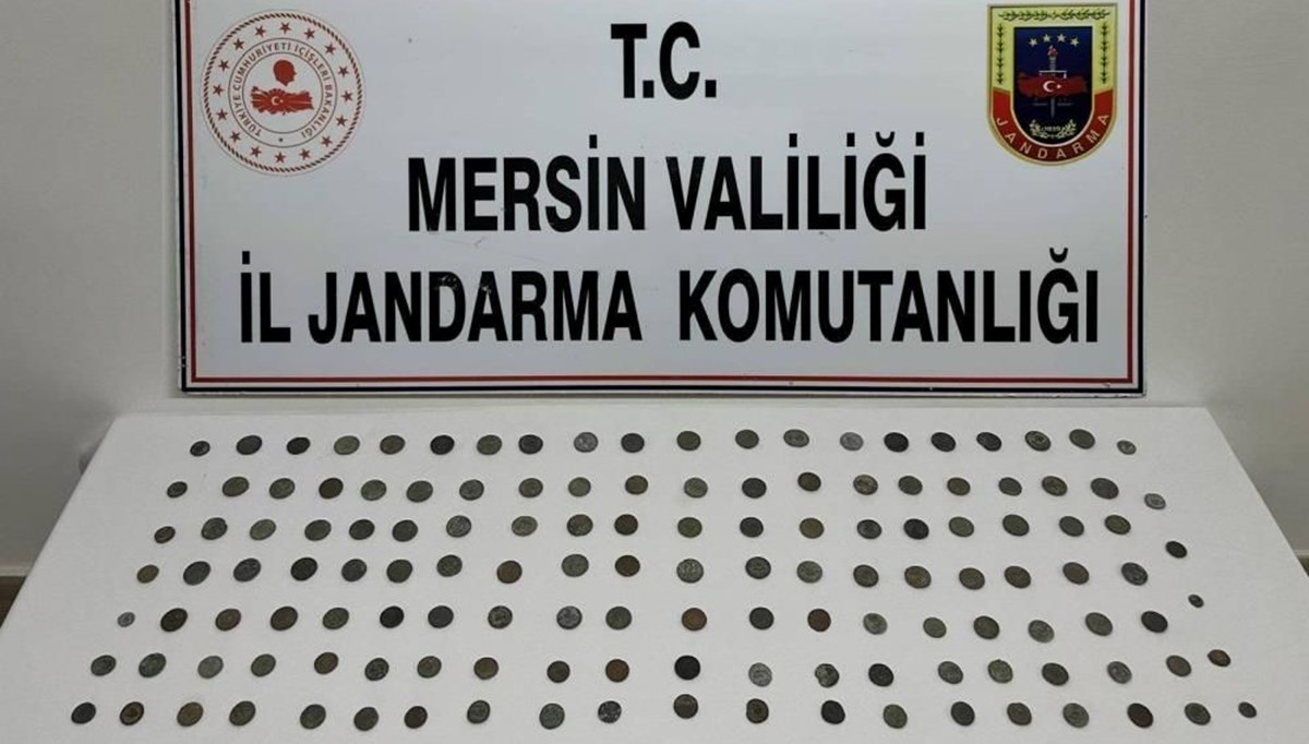 Mersin'de tarihi eser operasyonu: 2 gözaltı