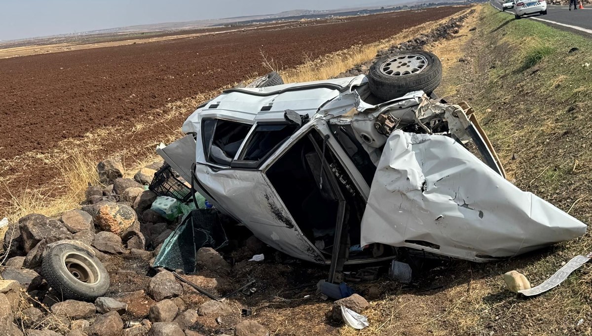 Şanlıurfa'da otomobil devrildi: 5 yaralı