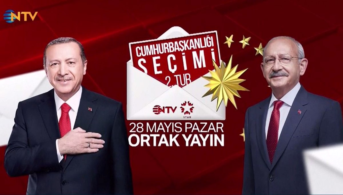 Cumhurbaşkanlığı 2. tur seçimi NTV-STAR ortak yayınında