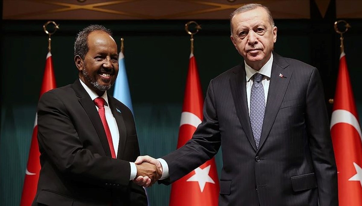 Cumhurbaşkanı Erdoğan, Somali Cumhurbaşkanı ile görüştü