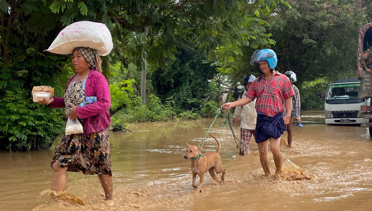 Myanmar sular altında: Can kaybı 74'e yükseldi