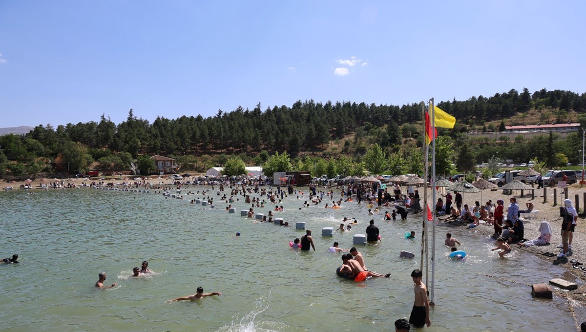 Burası Bodrum, Çeşme, Antalya değil ama Kurban Bayramı'nda tatilciler akın etti