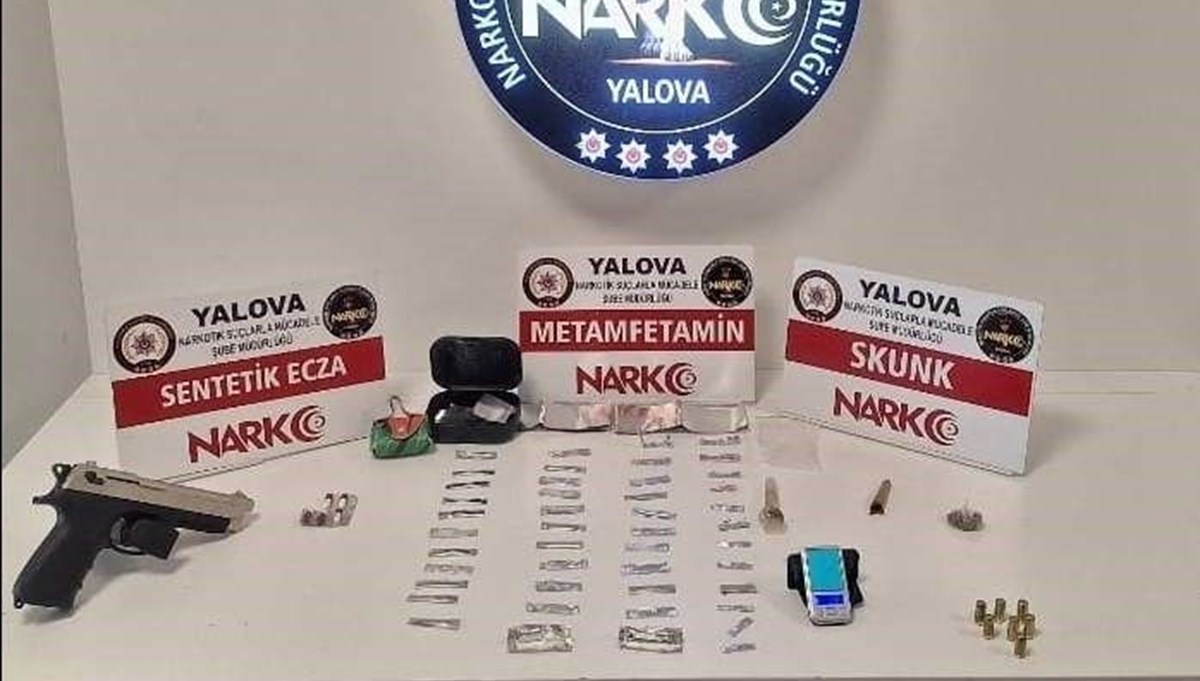 Yalova'da uyuşturu operasyonu: 5 kişi gözaltına alındı