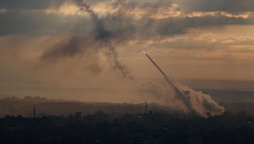 Hamas'tan Tel Aviv'e füze saldırısı