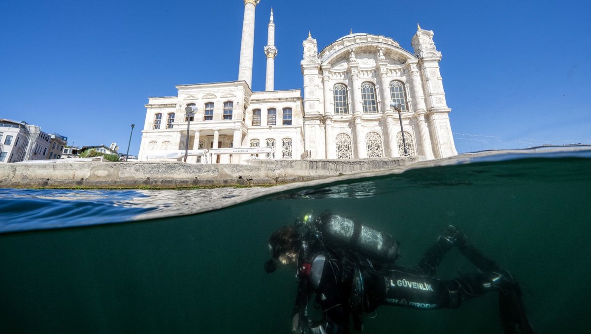 İstanbul Boğazı su altı kamerasıyla görüntülendi