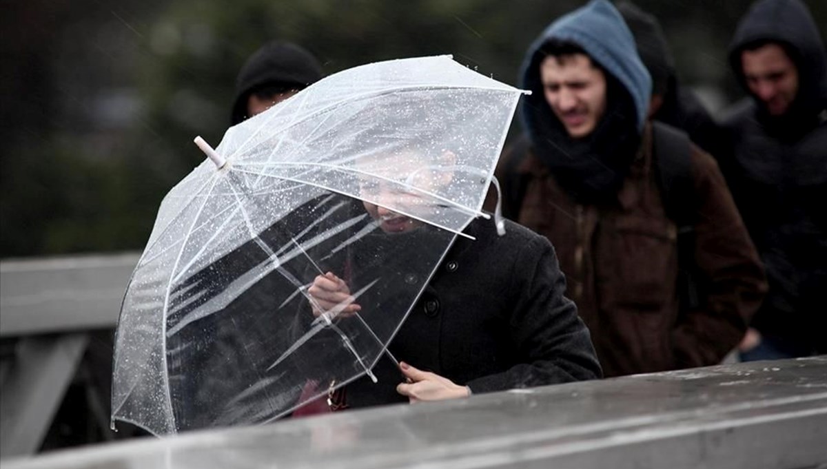 Meteoroloji'den kar, yağmur ve fırtına uyarısı: Çatı uçmalarına dikkat