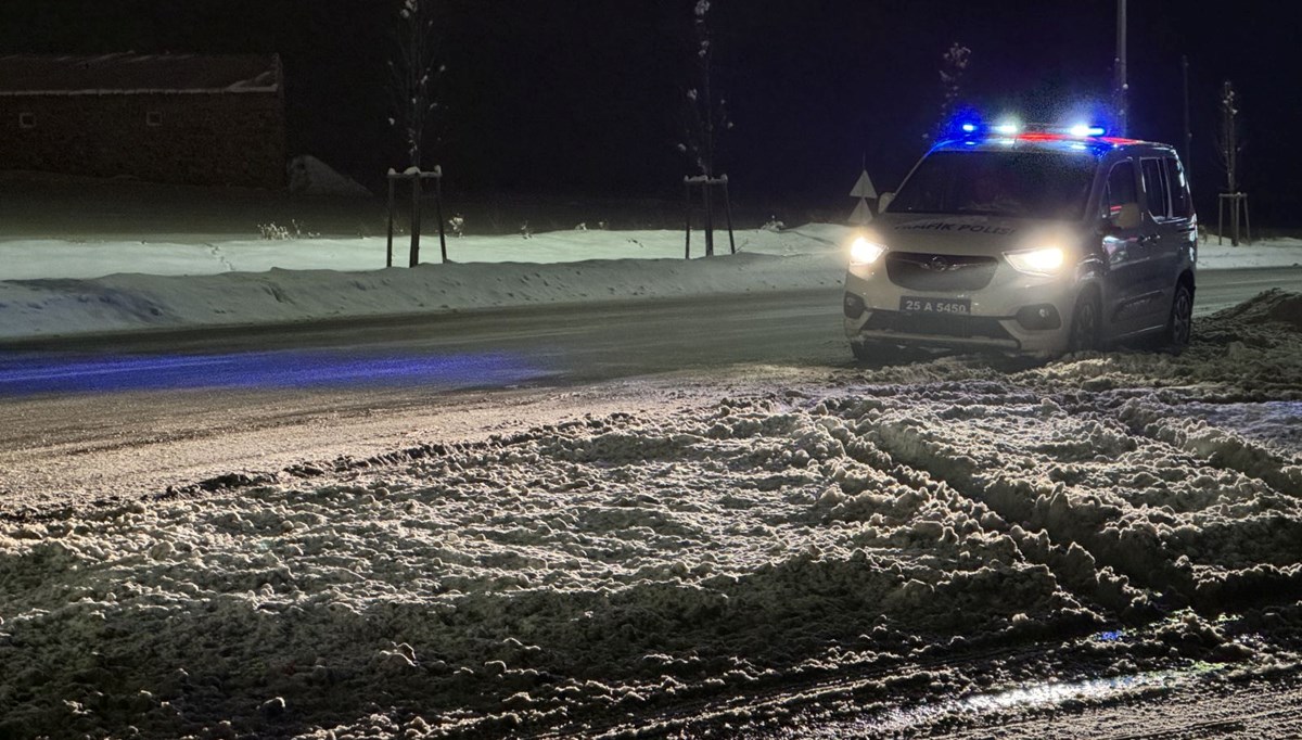 Erzurum, Ardahan ve Kars’ta kar yağışı ve tipi ulaşımı aksattı