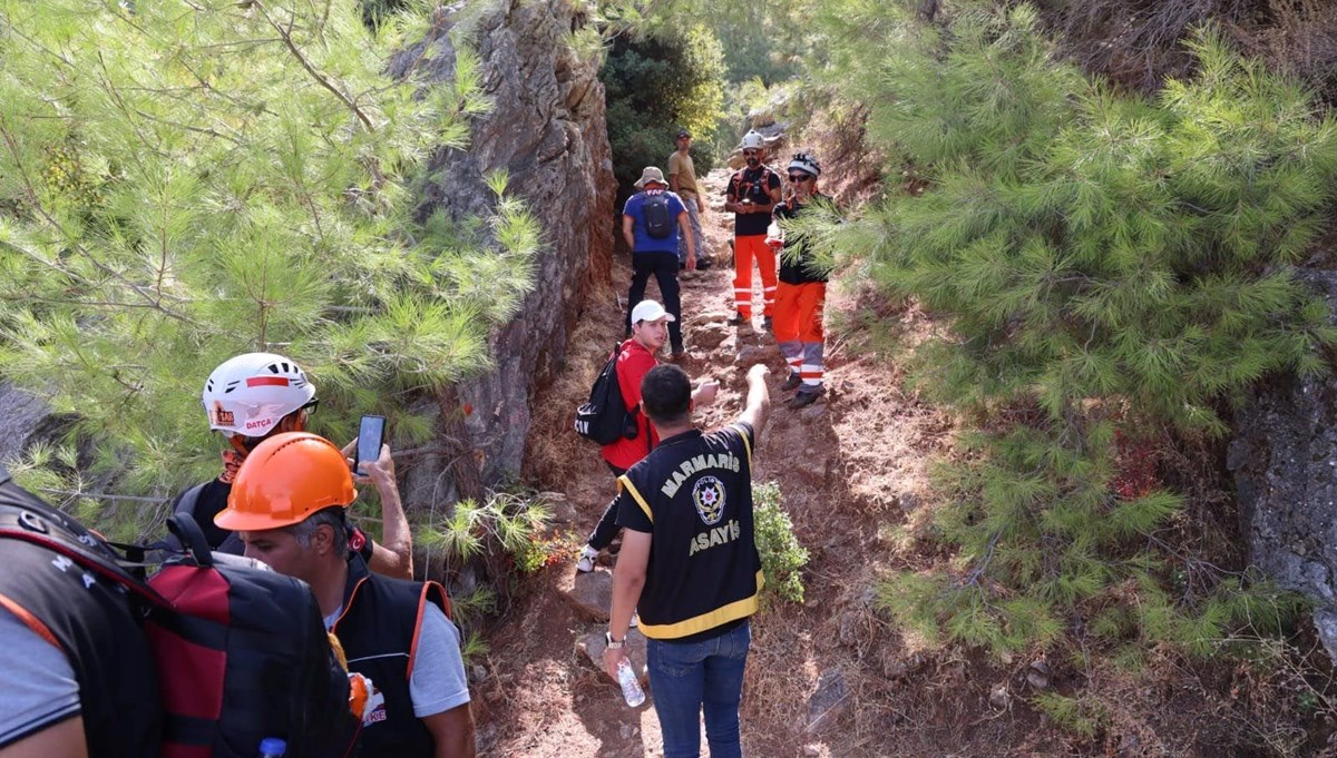 Muğla'da doğa yürüyüşünde kaybolan Rus turist aranıyor