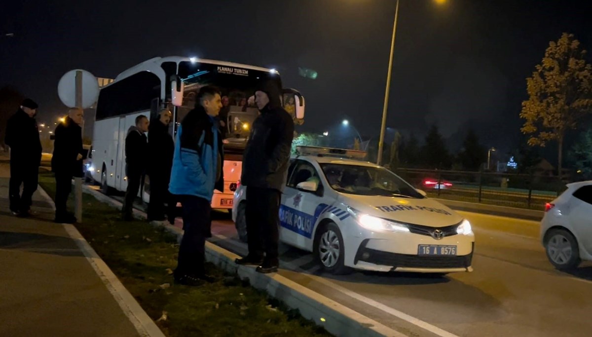 Anıtkabir'i ziyaret gittikleri tur otobüsü çalıntı çıktı: İnegöl'de yakalandı