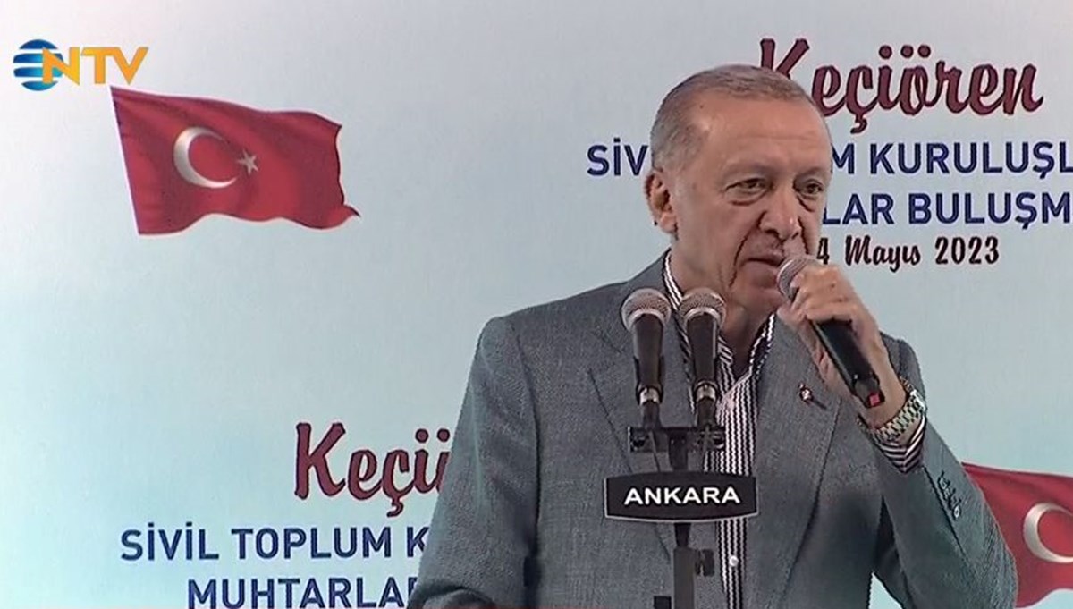 Cumhurbaşkanı Erdoğan: Milletimiz iktidara giden yolu Kandil'de arayanlara kırmızı kart gösterdi