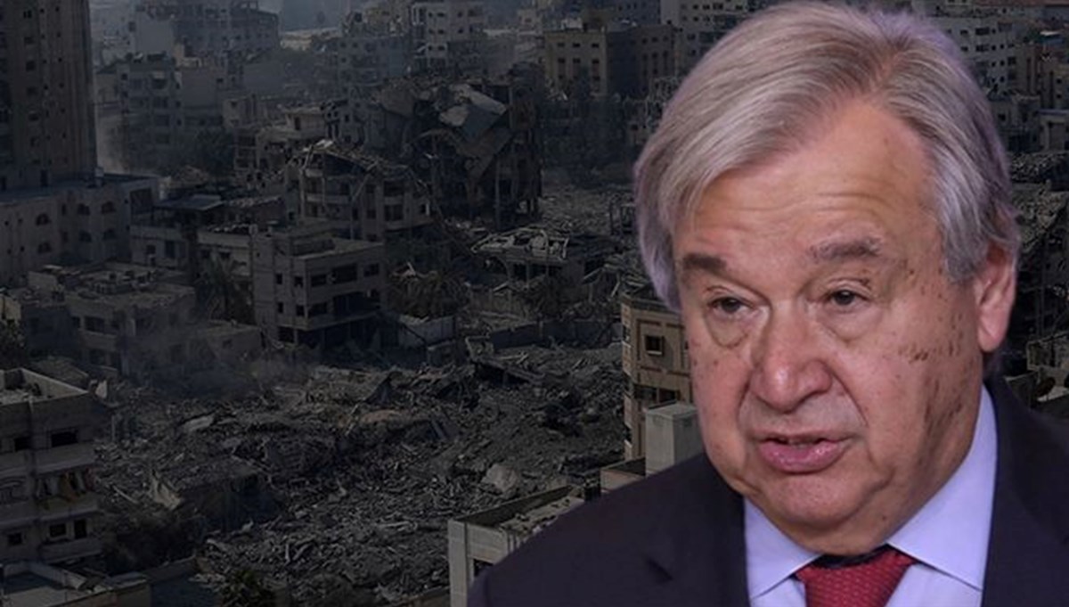 Guterres'ten Gazze için hayati malzeme çağrısı