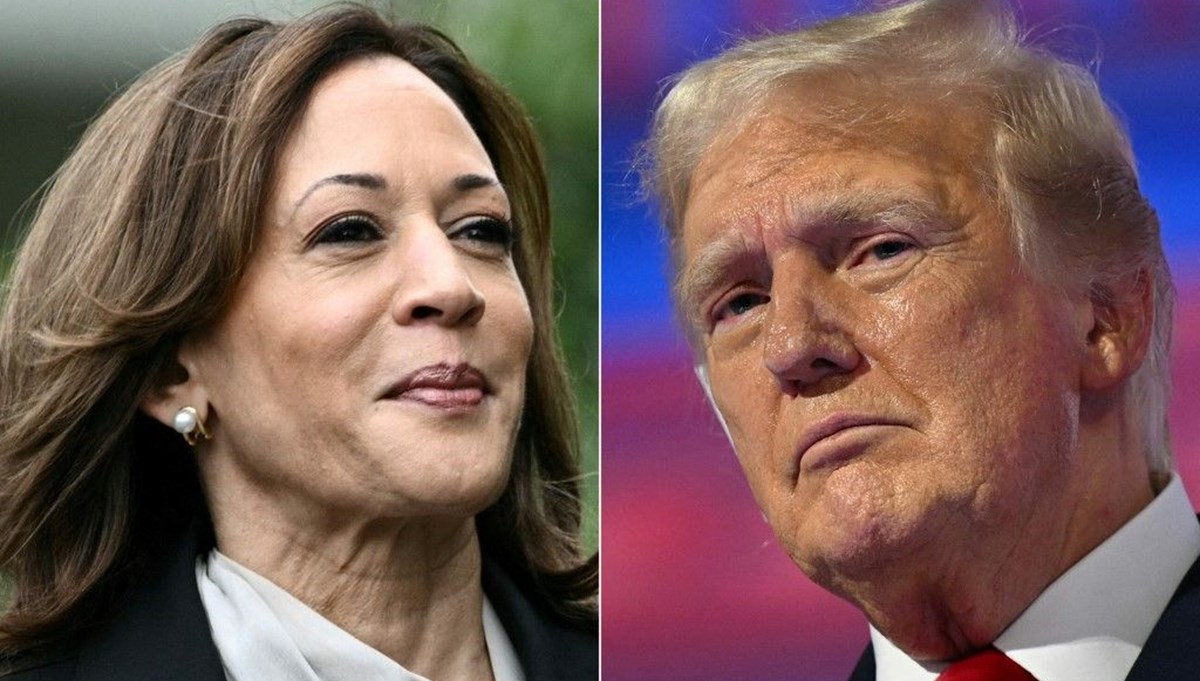 Harris, Trump'ı 